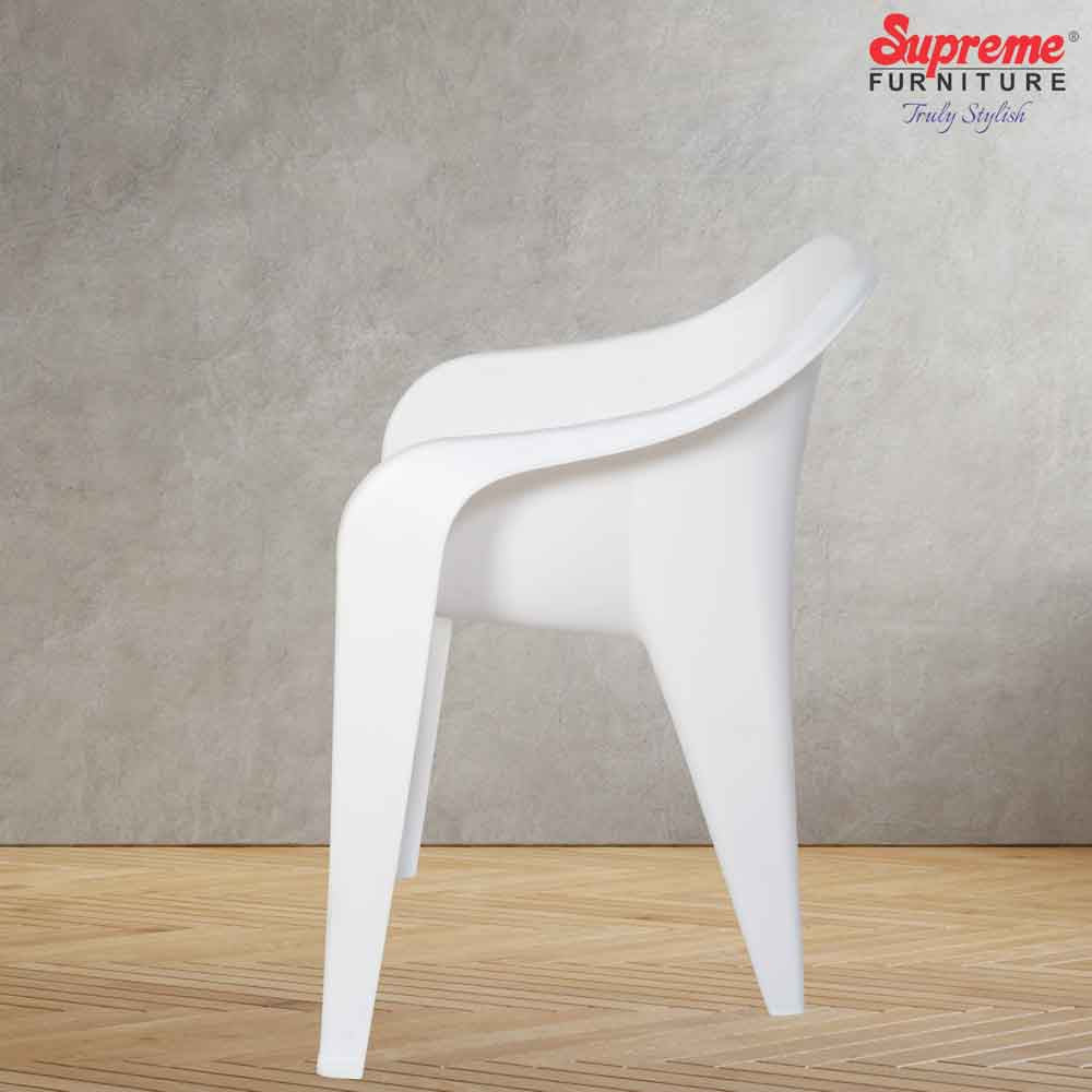 Supreme Futura Plastic With-Arm Chair