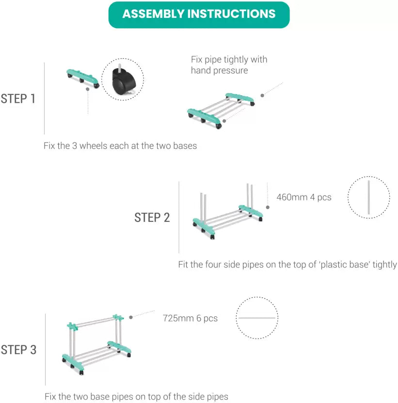 Cloth Dryer Stand (Spotzero by Milton)