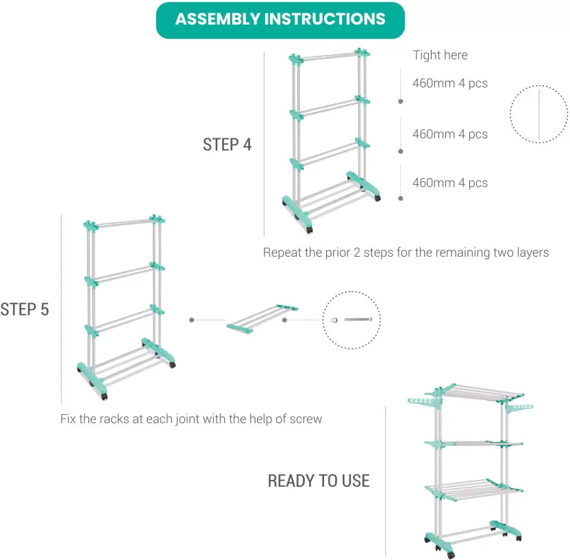 Cloth Dryer Stand (Spotzero by Milton)