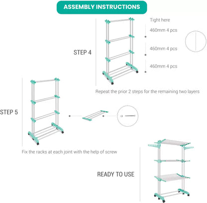 Cloth Dryer Stand (Spotzero by Milton)