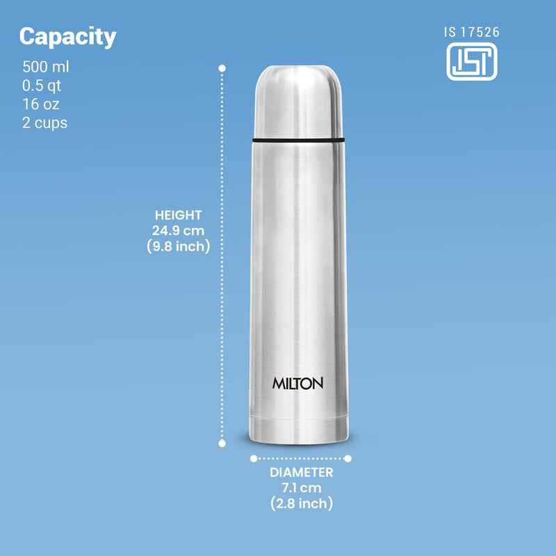 Personalized Flip Lid Thermosteel Bottle (Milton)