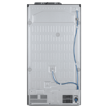 LG 630 Litres 3 Star Frost Free Side by Side Door Smart Wifi Enabled Refrigerator with Multi Air Flow (GL-L257CMC3, Matt Black)