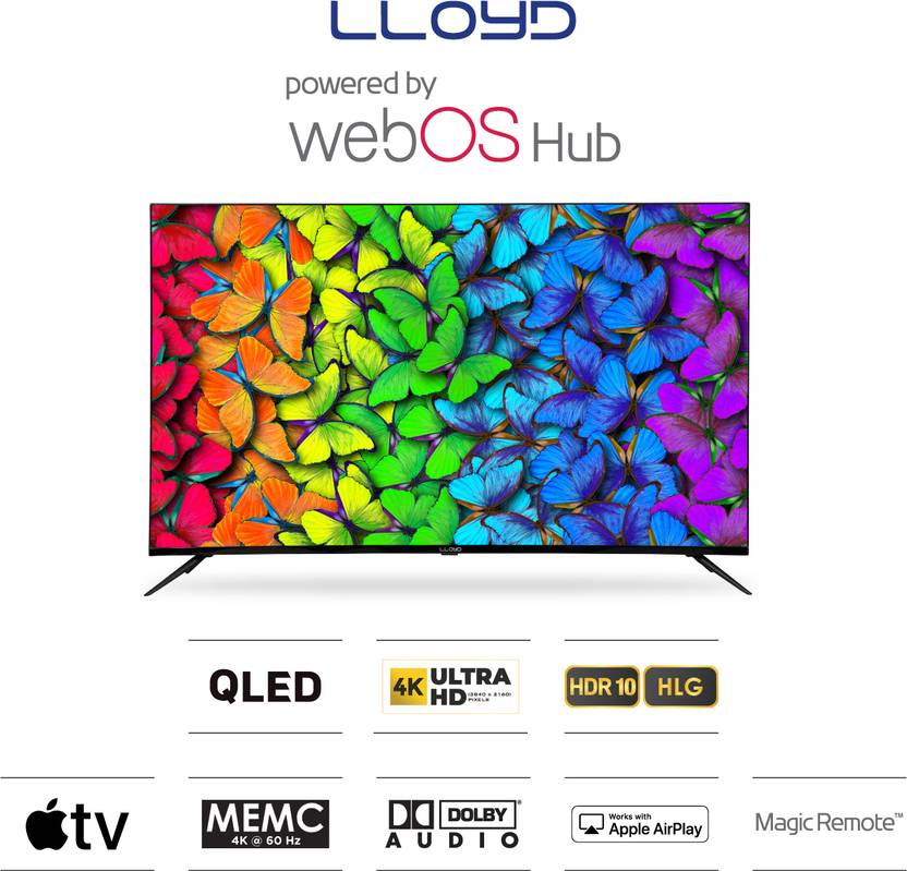 Lloyd 109 cm (43 inch) QLED Ultra HD (4K) Smart WebOS TV (43QS850E)-2