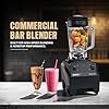 Sujata BLENDMATIC 1000W Commercial Juicer Mixer Grinder | 1750 ml BPA Free Unbreakable Jar | Overload Protection | Commercial Heavy Duty Blender, Powerfull & High Speed Motor | Black