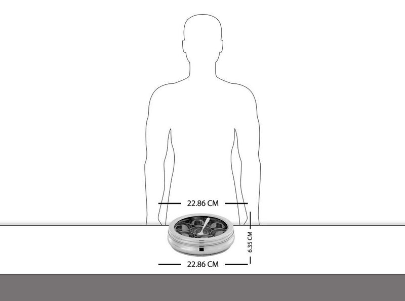 Pigeon - Spice Box with See Turu Lid