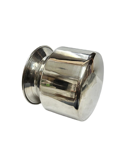 Dynore Stainless Steel Heavy Lota/Kalash/Milk Pot- 1200 ml- Set of 2