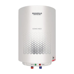 Maharaja Whiteline Energy Efficient Water Heater EDNIS NEO 25L | 4-Star Rated with Polymer-Coated Inner Tank, Smart Inlet Diffuser & Durable Metal Body | Long-Lasting Design with 5-Year Tank Warranty