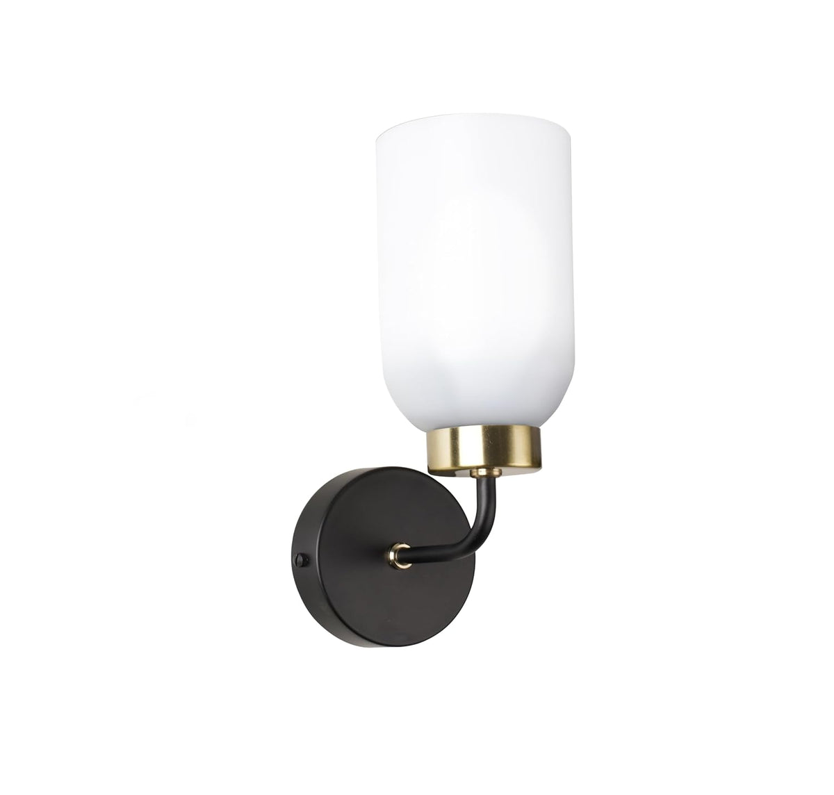 Philips Glow Black & Brass Wall Light