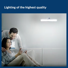 Philips T Beamer 20w Rechargeable Emergency Inverter LED Light Bulb, Cool Day White, Standard, b22d