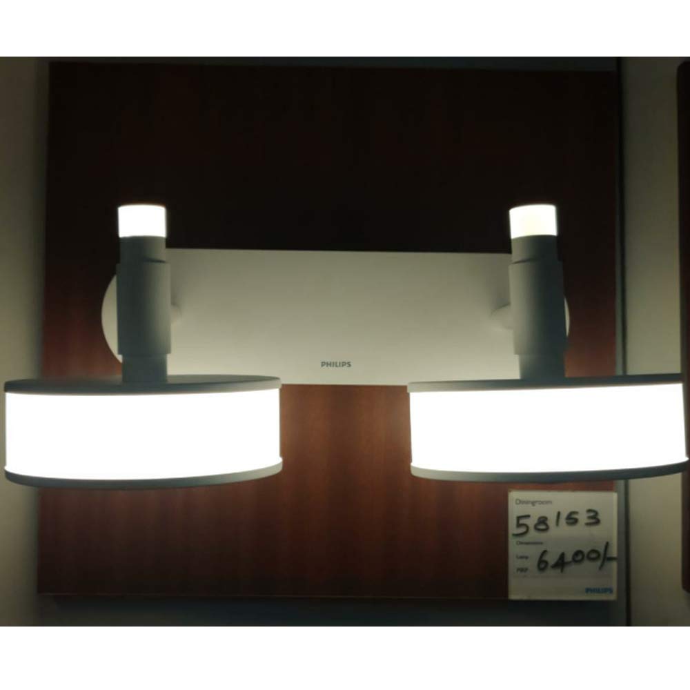 Philips 58153 20W Duo LED Wall Light Warm White