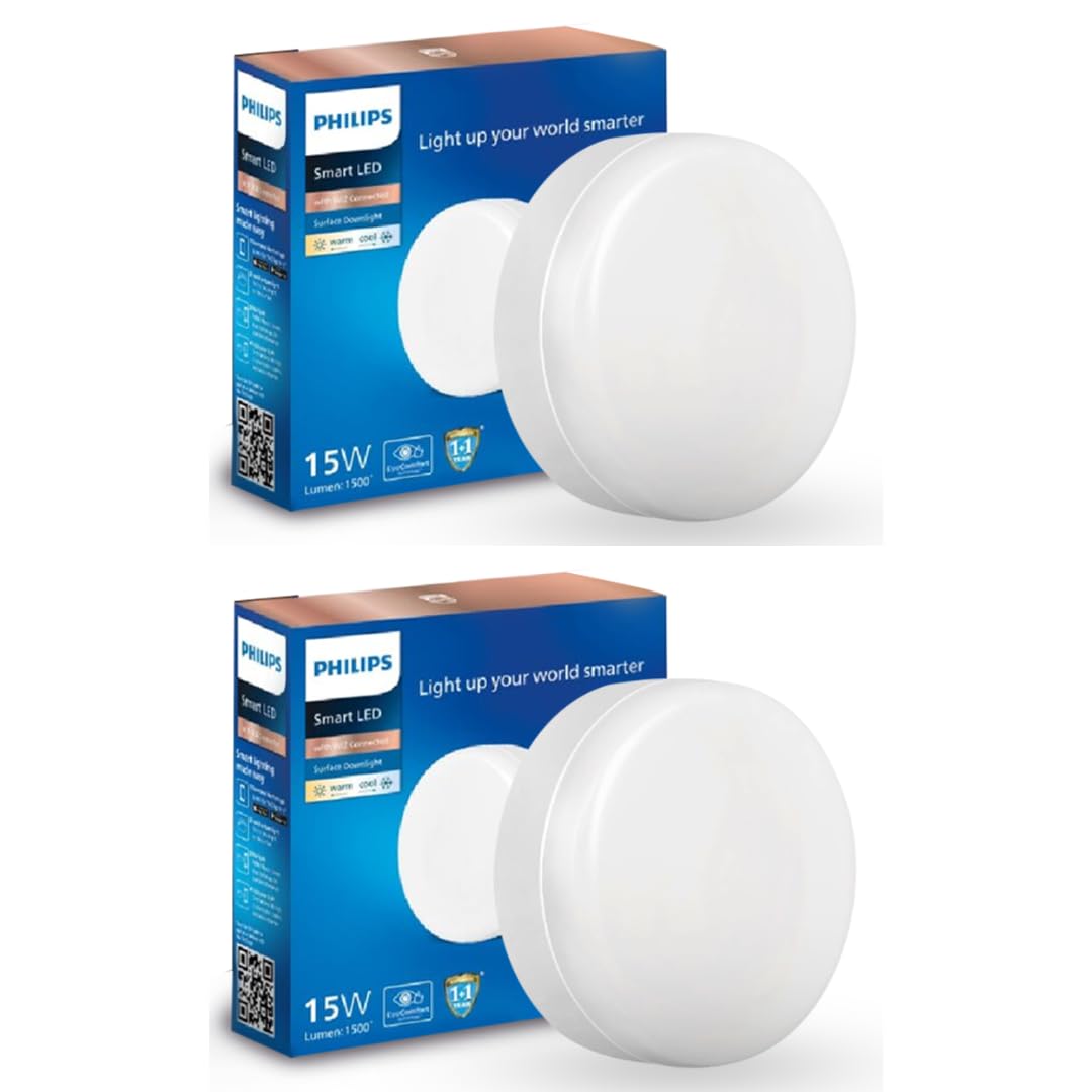 Philips 15-watt Smart Wi-Fi Downlighter (Pack of 2)