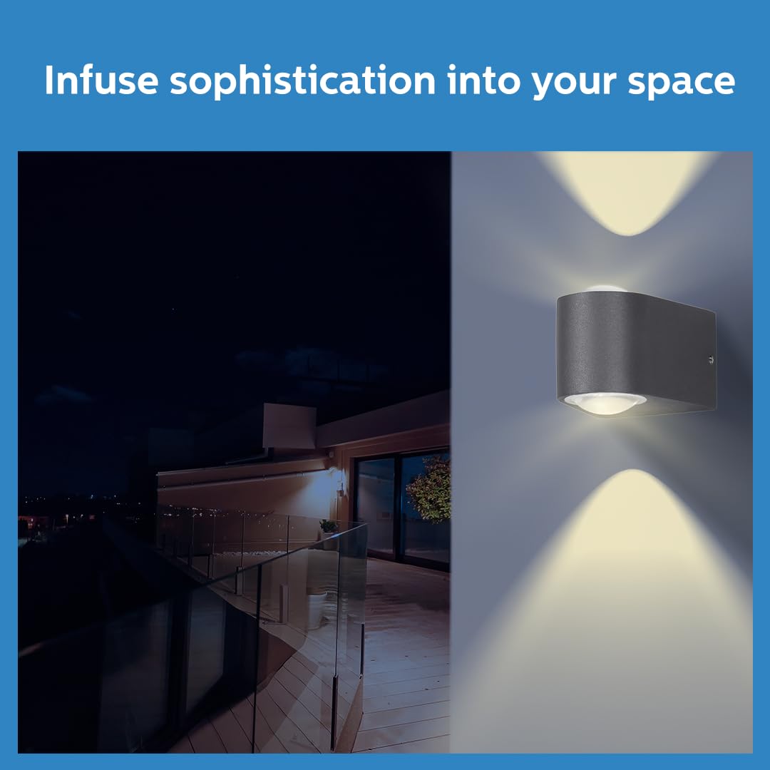 Philips 5W 2-way decorative Wall Light