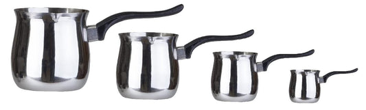 Dynore Stainless Steel 4 Pcs Tea/Coffee/Gravy and Butter Warmer Set- 1000,720,360 and 180 ml