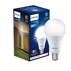 Philips Stellar Bright 26W B22 LED Bulb,Cool Daylight,Pack of 1