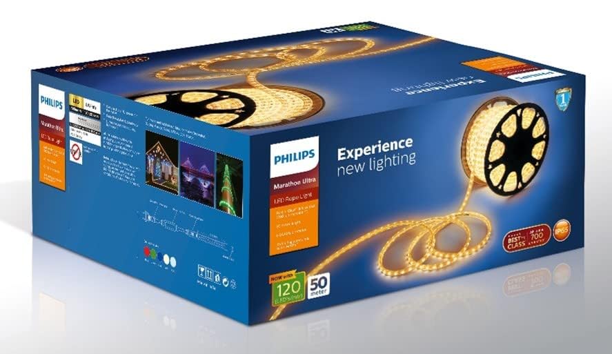 Philips Marathon Ultra Yellow Rope Light 50 m Warm White
