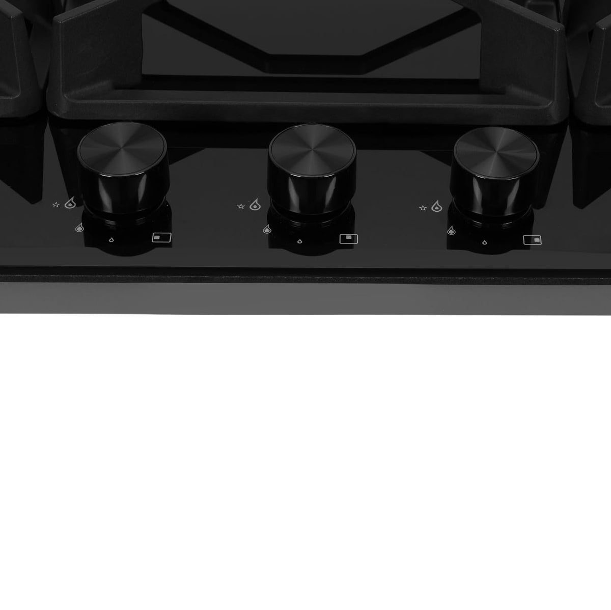 Faber 3 Burner 90Cm PNG|Hybrid HOB|Auto Ignition|Flame Failure Device|2 5Kw Brass Burner|Free Installation|2yr comprehen