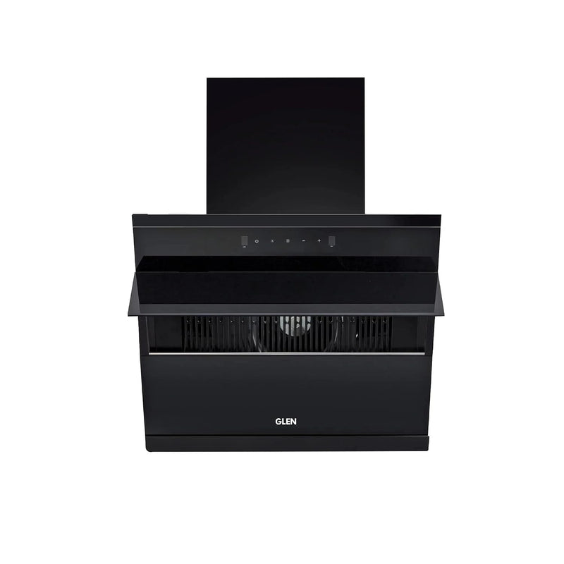 Glen Auto Clean Glass Filterless Chimney With Touch Controls With Motion Sensor, Wave And Start 1200 M3/H 90Cm, 1 Year On Product, 5 Year On Motor, (CH6073SXAC90)-1