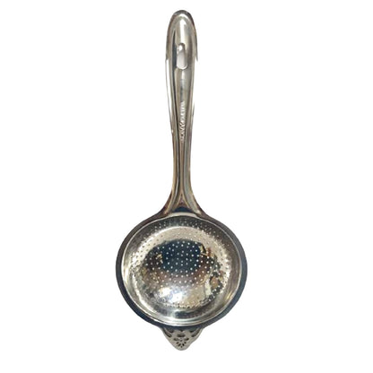 Dynore Stainless Steel Green Tea Filter/Coffee mesh/Loose Leaves Green Tea Filter/Unique Poha Strainer/Mesh Strainer for Kitchen, 23.5 centimeters