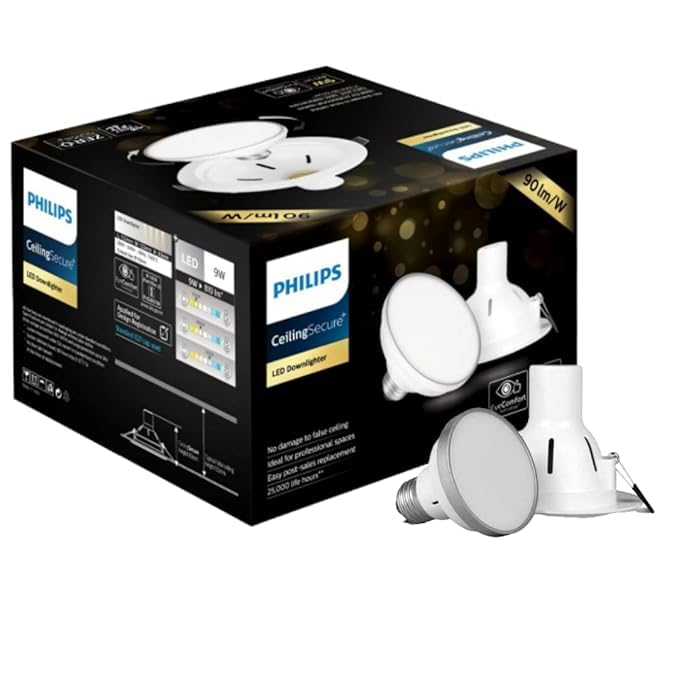 Philips 4W Round Neutral White LED Downlighter (Pack of 4)