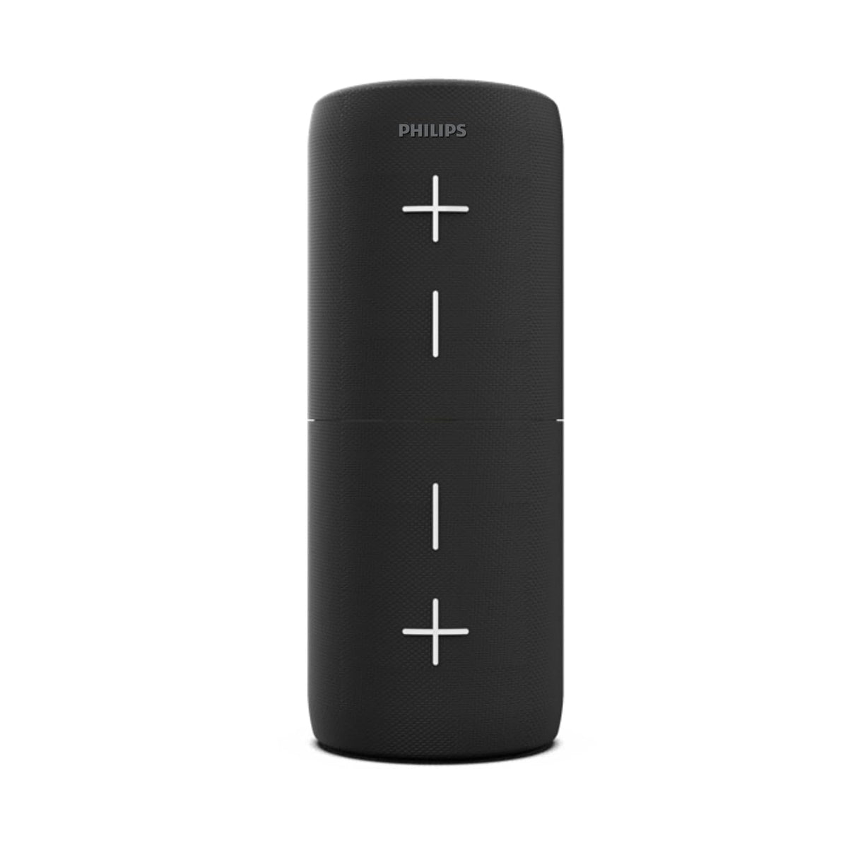 Philips TAS4400BK/94 Wireless Bluetooth Speaker, 40W, 8H Playtime, 52mm Driver, IPX4 Resistant, LED Indicator