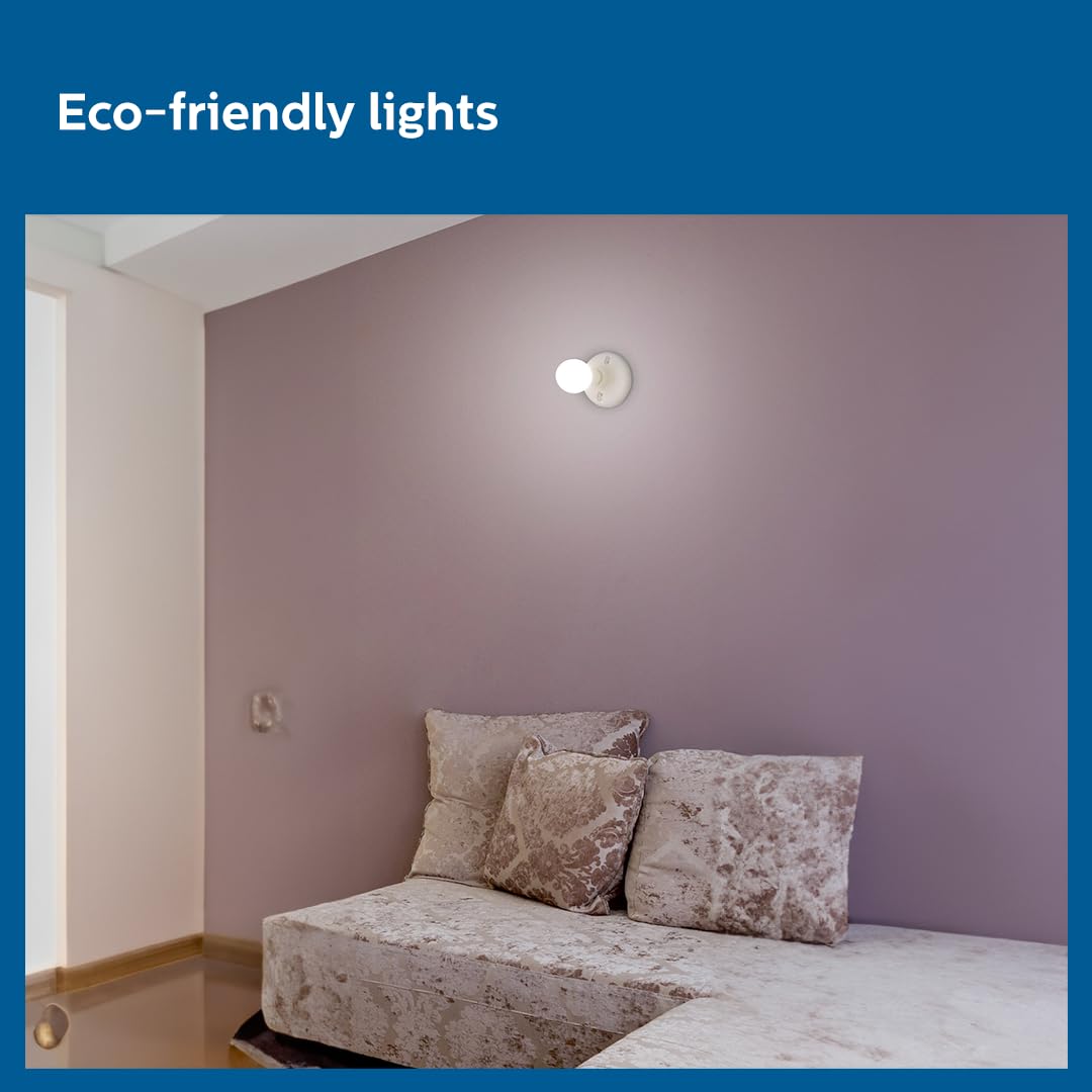 Philips Ace Saver 9 Watt LED Bulb, B22 (Cool Day Light), Pack of 3