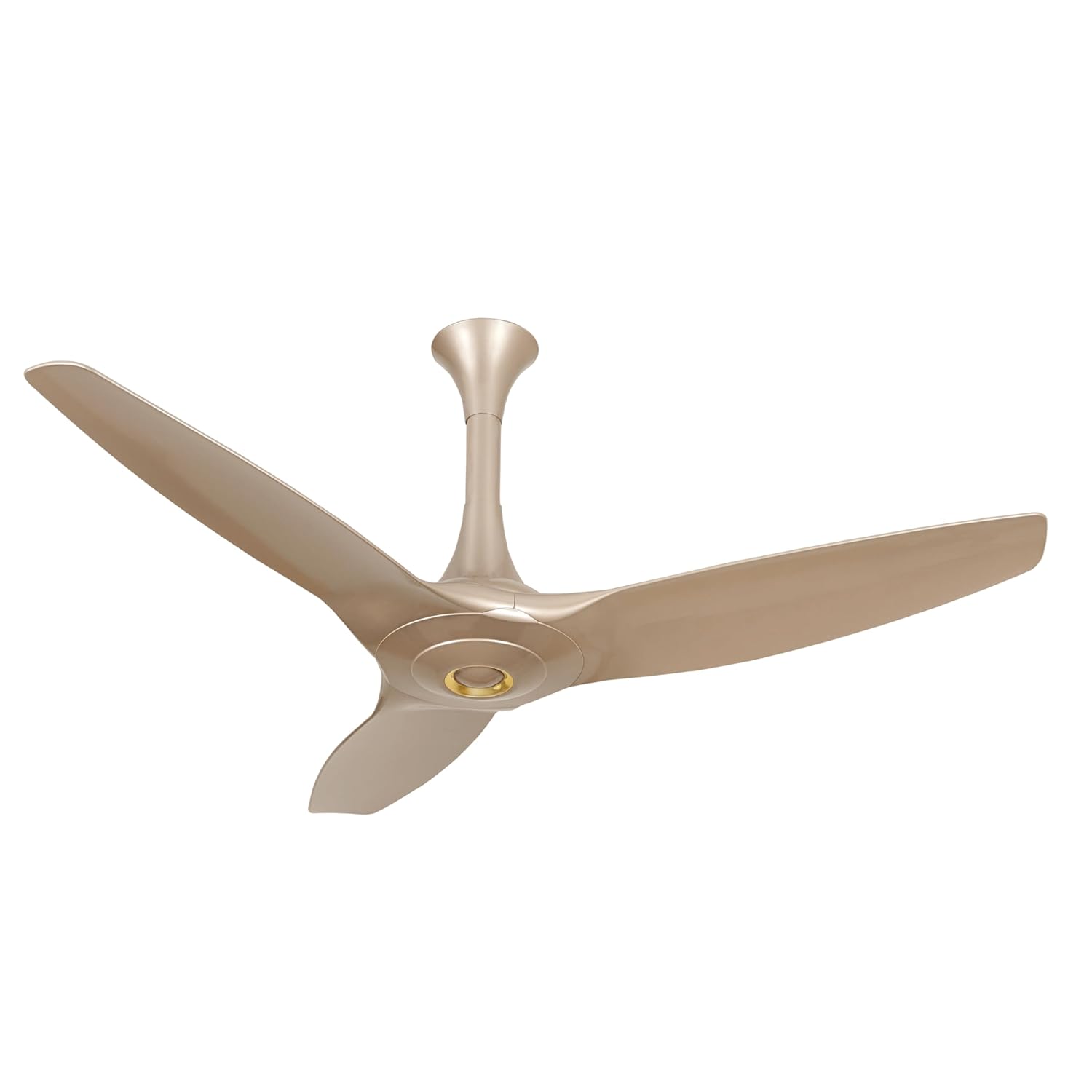 Orient Electric 1230 mm Aeroquiet ceiling fan |Best-in-class 18-pole motor | Rust-proof ABS blades |100% Copper motor |Silent fan for home ceiling| 2-year warranty | Mystic Gold, pack of 1