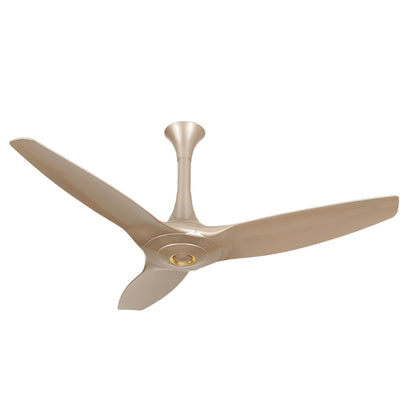 Orient Electric 1230 mm Aeroquiet ceiling fan |Best-in-class 18-pole motor | Rust-proof ABS blades |100% Copper motor |Silent fan for home ceiling| 2-year warranty | Mystic Gold, pack of 1