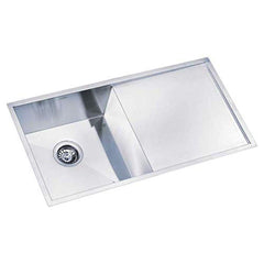 Kaff KS850SBD(R0) Single Bowl Sink With Anti- Condensation Coating, Silver