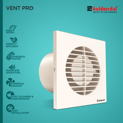 Goldmedal Vent Pro 150 mm Exhaust Fan for Kitchen, Bathroom & Office-2