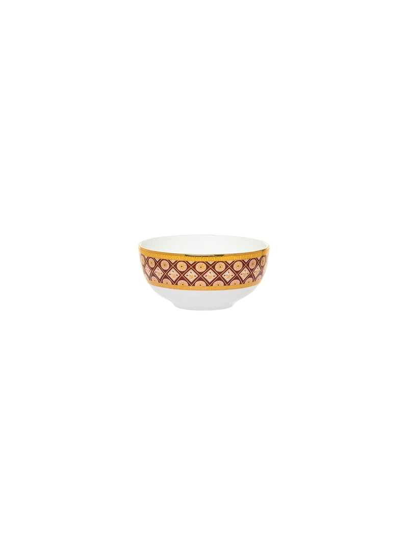 Clay Craft Fine Ceramic Golden Print Royal Velvet Dinner Set - 38 Pcs -(Maroon Golden), for Family of 6, Dinner Set Ceramic, Dining Set for Dinner, Crockery Set for Gift, Kitchen Set for Home