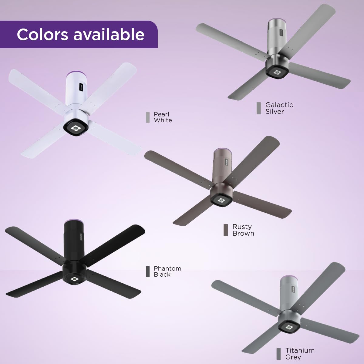 EcoLink AiroQuad BLDC 1200 mm Ceiling Fan with Remote-6