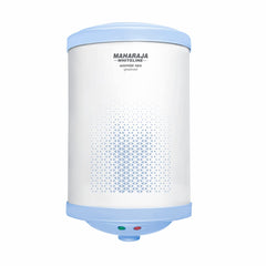 Maharaja Whiteline Warmist Neo Storage Wall Mount Water Heater,25 Litre,Glasslined Coating,Rust&Shock Proof Abs Body,Blue&White Color,Free Installation,Free Connection Pipes - Warmist Neo/Wh-166