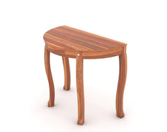 Solid Sheesham Wooden Console Table for Living Room, Entryway, Outdoor, Home Decor, Dining Room (Half Round)