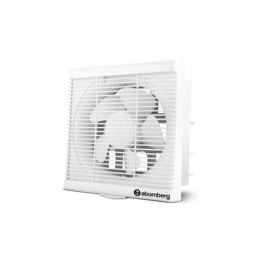 atomberg Efficio Exhaust Fan 200mm (8 Inches) | BLDC Motor | 20W | Low Noise | 1600 RPM | Ideal for Bathroom,Kitchen | Easy to Clean | Installation-Square Cut (245mm) | 2 Years Warranty (Gloss White)