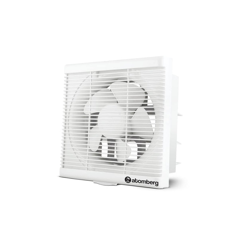 atomberg Efficio Exhaust 8 Inches | Suitable for Bathroom, Kitchen | BLDC Motor | Easy to Clean | 2 Year Warranty (Black)