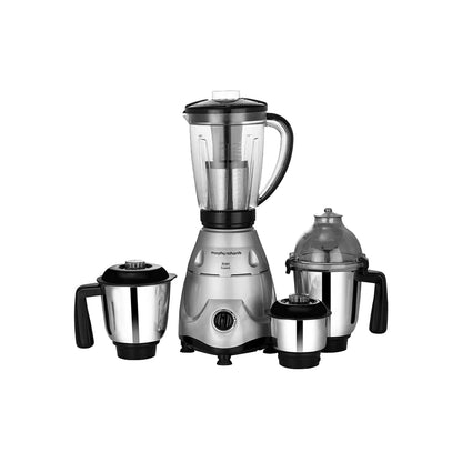 Morphy Richards Icon Superb 750 Watts Mixer Grinder| 4 Stainless Steel Mixer Jars Including Juicer Jar| 3-Speed Control With Pulse Effect Mixie| 1-Yr Warranty By Brand| Dark Grey