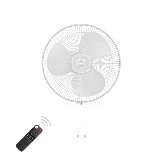 atomberg Renesa 400mm Wall Mount Fan | 5-star rated | Ideal for Home & Office | Silent BLDC Fan | 6 Speeds | 35W | Remote with Oscillation, Timer, Sleep | 2 Years Warranty (Snow White)