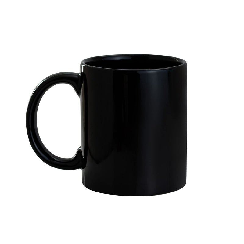 Clay Craft Fine Ceramic Plain Solid Color Milk Mug 350 ml Best for Office and Home, Gifted to Mother, Father, Sister, Brother, Friends and Family (White, 1)