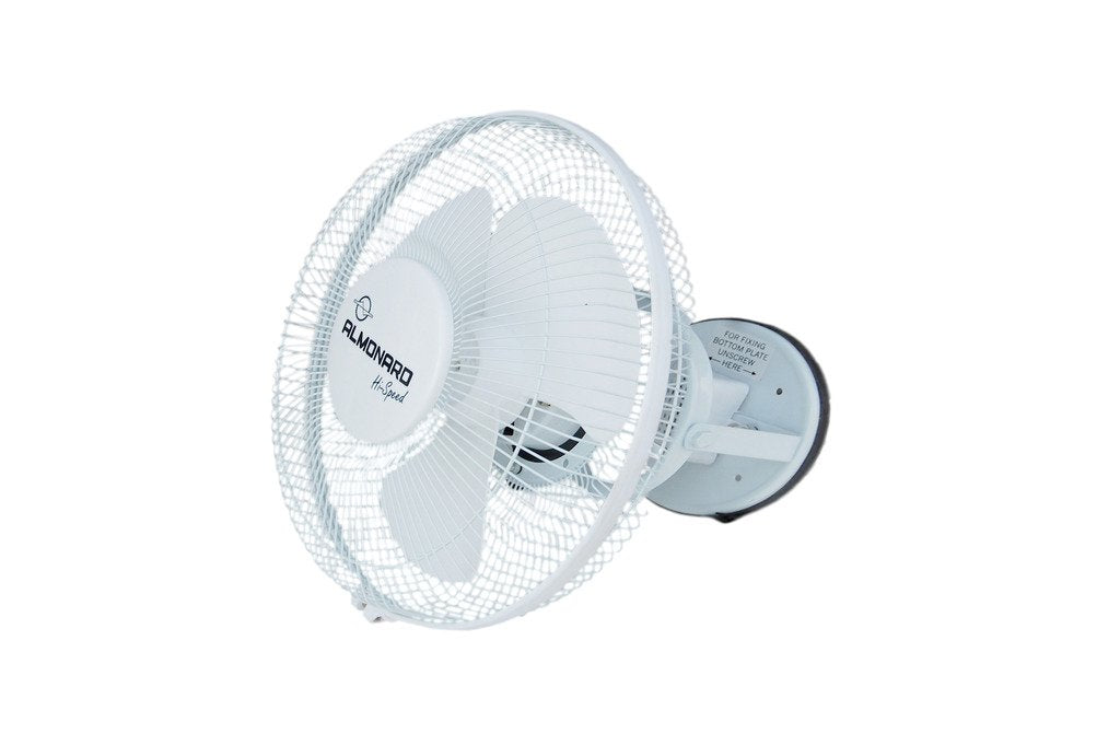 Almonard 12" STD Cabin Fan (Grey, 300mm)-1