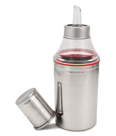Dynore Stainlees Steel Oil Dispenser Bottle/Pourer/Oil Dropper -250 ml