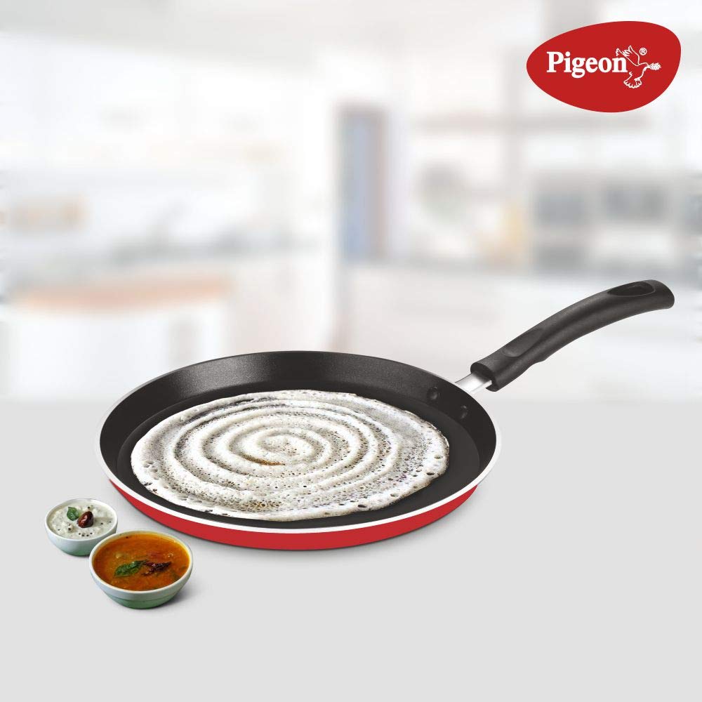 Pigeon by Stovekraft Induction Base 4-in-1 Starter Kit, Silver, Aluminium (Pressure Cooker, Pressure Pan, Tawa, and Kadhai Set)