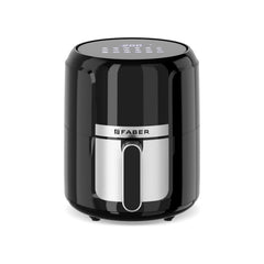 Faber 4L 1350W Digital Air Fryer | Fry, Bake, Roast | 85% Less Oil, 200°C Swirl Heating Technology |10-Preset Menu|Touch