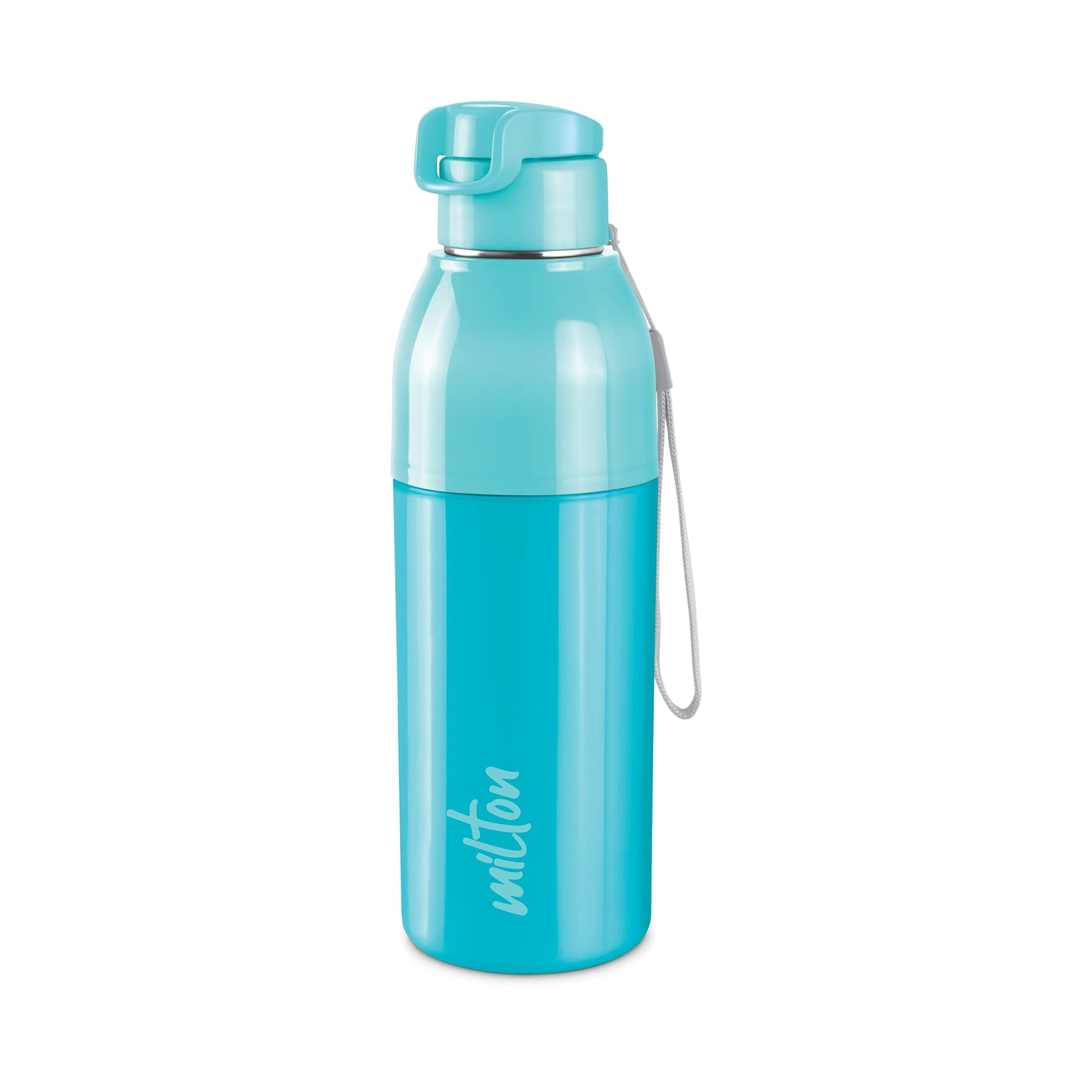 Milton Water Bottle Steel Convey 900 PU Insulated, Inner Stainless Steel Hot & Cold Bottle, 630 ml, Leak Proof, BPA Free, Ideal for Home, Office, Gym, Travelling, Black