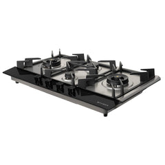 Faber 4 Burner 90Cm PNG Hybrid HOB|Auto Ignition|Flame Failure Device|2 5Kw Brass Burner|Free Installation|2yr comprehen