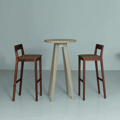 Solid Sheesham Wood Bar Chair for Living Room | Counter Chair for Kitchen | Sitting Chair for Home | Office | C