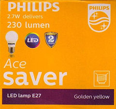 Philips E273W LED Warm White Bulb, Pack of 6, (Ace Saver)