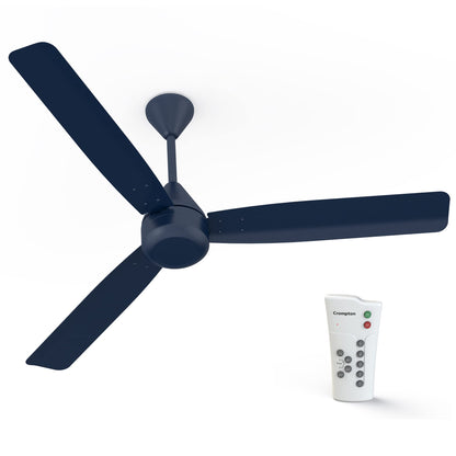 Crompton Energion Groove 1200mm (48 inch) Ceiling Fan (Opal White), Pack of 1, (5 Years Warranty)