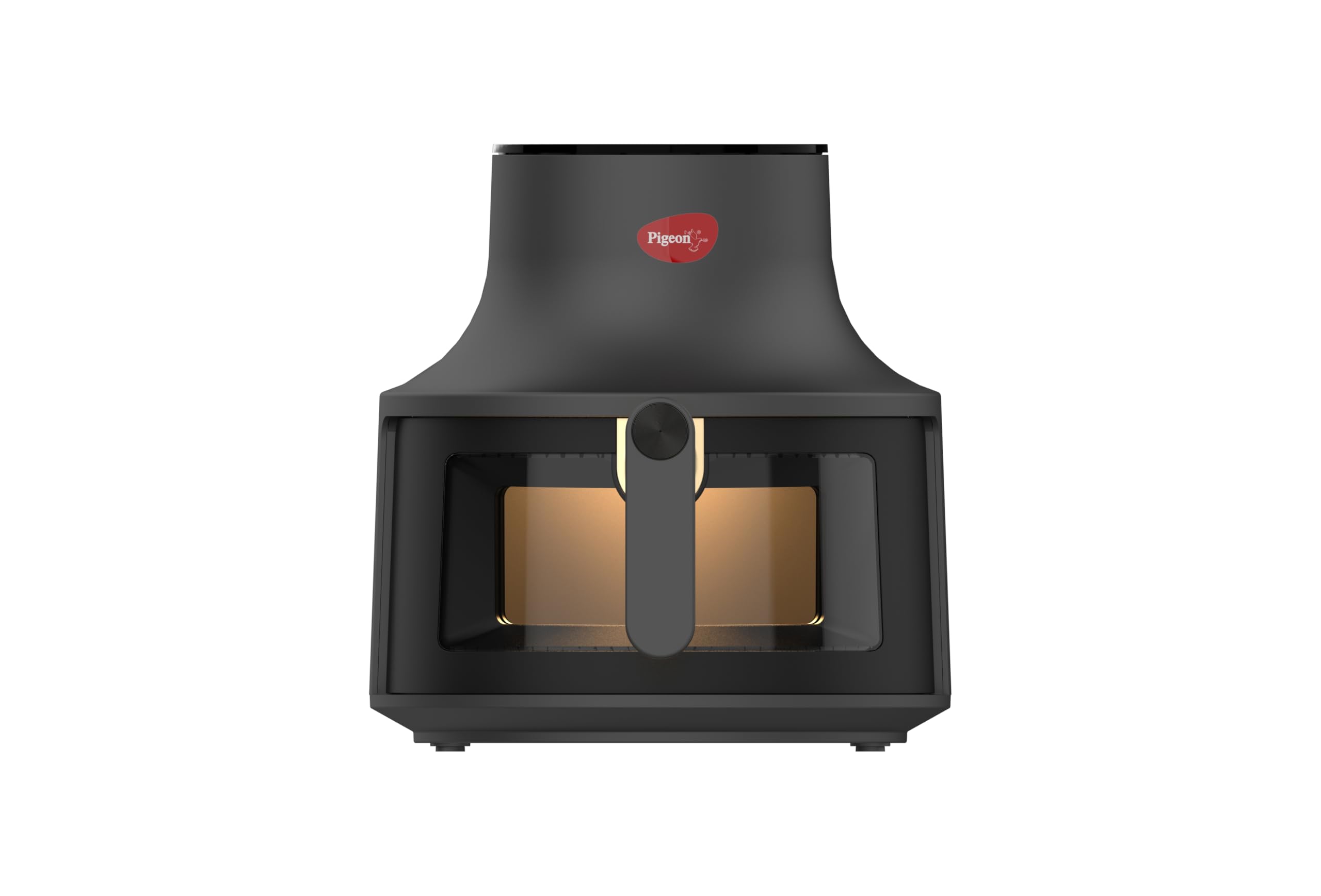 Pigeon by Stovekraft STELLAR Air Fryer Large 5.5L | 1500W BLADELESS Airfryer | Unique See Through Top View Glass | 360 AirWhirl Technology | Digital Touchscreen | 8 PRESETS Menu | Shake Feature