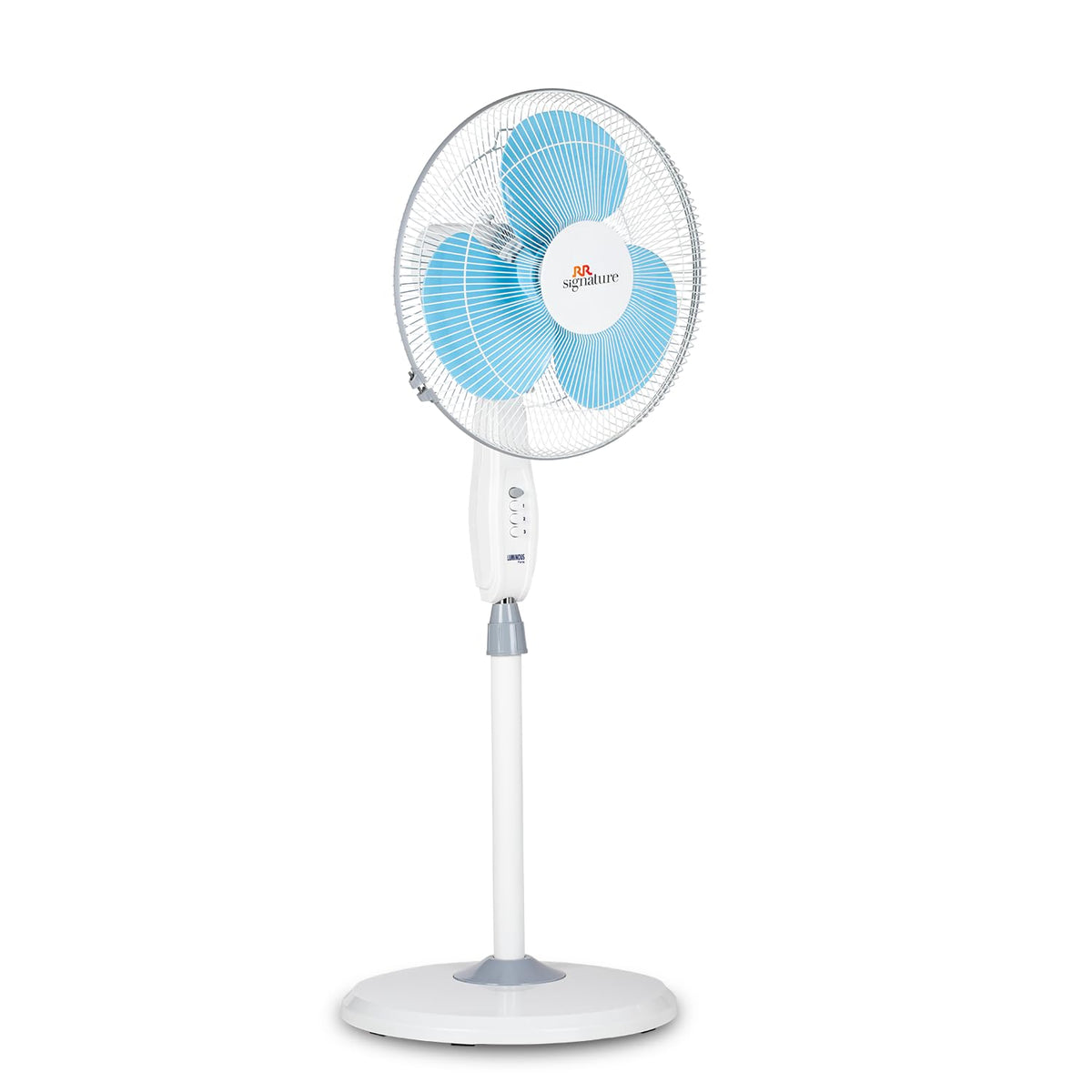 RR Signature 400 MM Zello Normal Speed Pedestal Fan I Stand Fan For Home-1