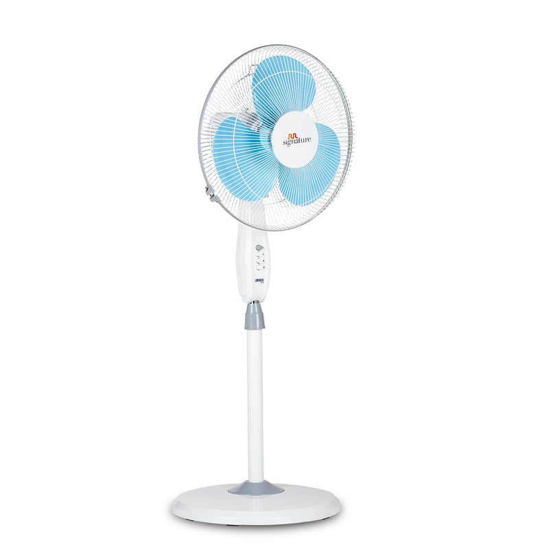 RR Signature 400 MM Zello Normal Speed Pedestal Fan I Stand Fan For Home-1